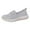 Gray, variant on Womens Walking Shoes Mesh Non Slip Lightweight Hollowed Out Tennis Shoes Arch Support Casual Classic Outdoor Beach Athletic Flat Footwear Gray Size 9