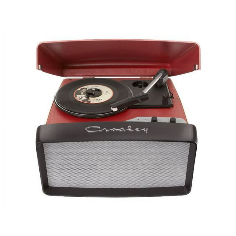 Crosley Collegiate CR6010A - Turntable - portable - red Crosley Collegiate CR6010A - Turntable - portable - red