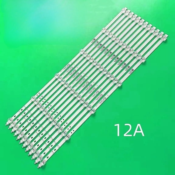 12Pcs LED Backlight Strips for LED65D06A-ZC56AG-08  ONN 100012587 ELEMENT E4AA65R 30365006013 65V81 RCA RTRQ6522-US