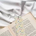 thumbnail image 6 of Kdxio Summer Animal Print Metal Tassel Bookmarks,Perfect Gift for Art Lovers and Bookworms Metal Bookmarks for Women, 6 of 8