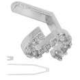 thumbnail image 3 of Single Hip Hop Teeth Hip Hop Teeth Single Letters Fake Teeth Dentures Ornaments Accessories For Halloween, 3 of 8