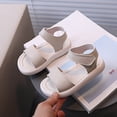 thumbnail image 2 of Viluyesy Boys Open Toe Sandals - Toddler Summer Beach Shoes Casual Comfort Lightweight Non-Slip Soft Sole Infant Walking Sandals Beige Size 10, 2 of 10
