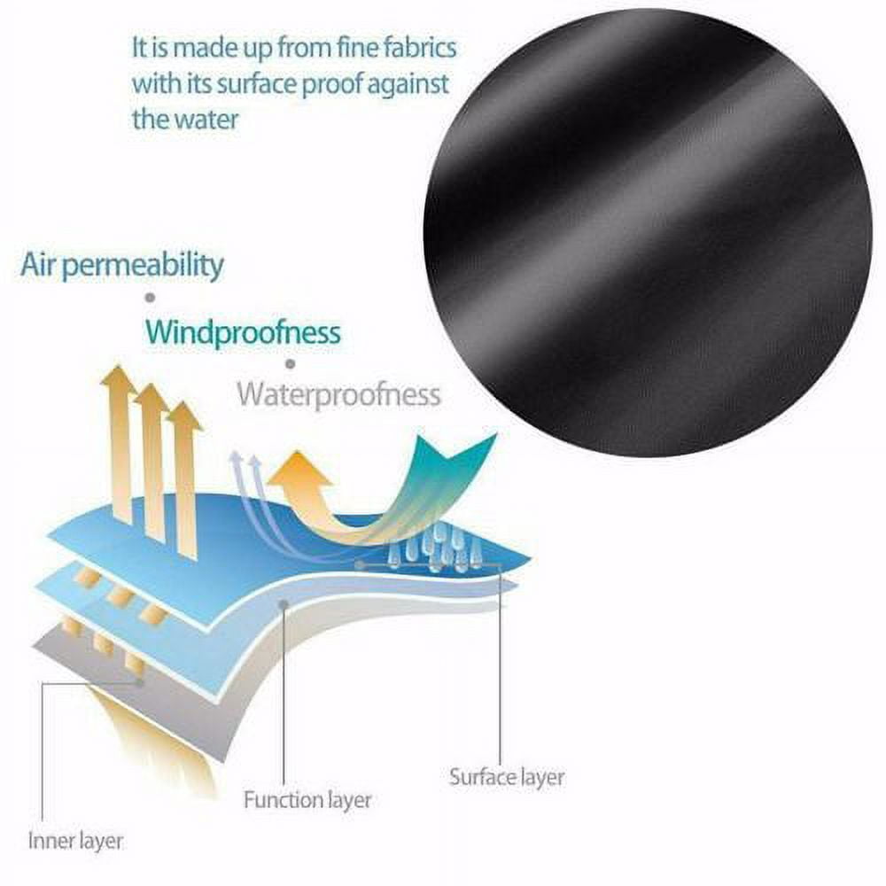 Motorcycle Cover All Season, 3XL-Large Waterproof Sun Outdoor Indoor Scooter Shelter Protection Durable & Tear Proof with Lock-Holes Fits up to 104" Motorcycles Vehicle