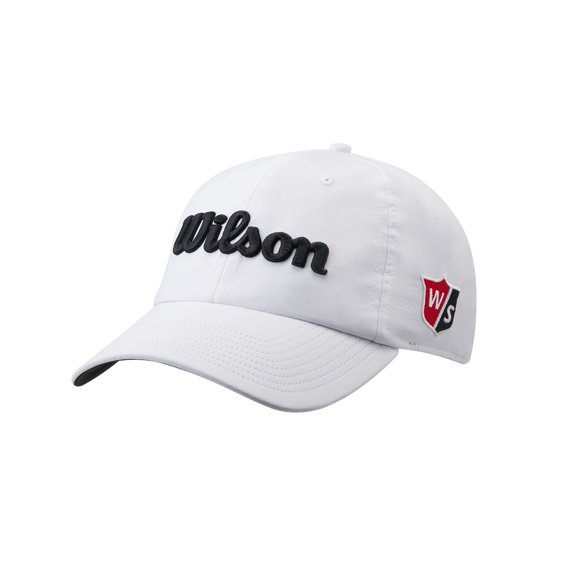Wilson Men's Pro Tour Golf Hat Black and White