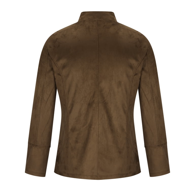 Mens Vintage Blazer Jacket Single Breasted Stylish Work Business