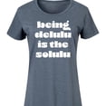 thumbnail image 3 of Instant Message - Delulu Is The Solulu - Women's Any Way Dress, 3 of 6