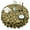 Yellow Leopard Pattern, variant on Yellow Leopard Pattern Round Tablecloth 60"x60",Wrinkle Wipeable Table Cloth for Kitchen Dining Room Picnic Patio Party