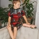 thumbnail image 4 of Balery tractor Conjunto de Pijama Infantil de Manga Corta con Estampado – Ropa de Dormir de Algodón Suave-Medium, 4 of 6