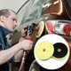 thumbnail image 2 of Disco de pulido triangular para autos - Esponja profesional para encerado y abrillantado (5 pulgadas, amarillo) - ¡Haz que tu coche brille como nuevo!, 2 of 6