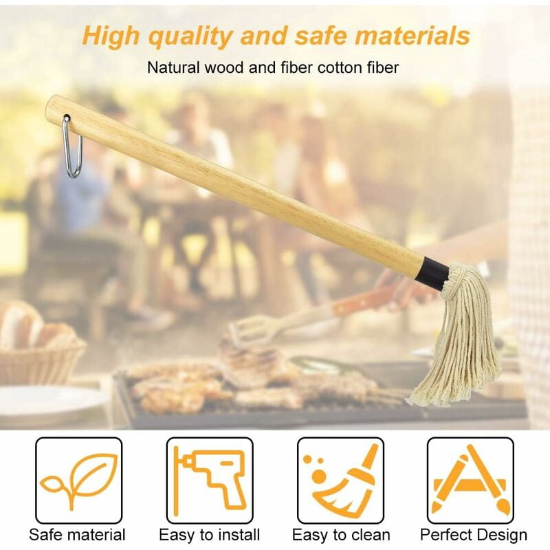 Pinceaux pour Barbecue, 46 cm Brosses de Barbecue Sauce, Cuisine Pinceaux pour Barbecue, 46 cm Brosses de Barbecue Sauce, Cuisine