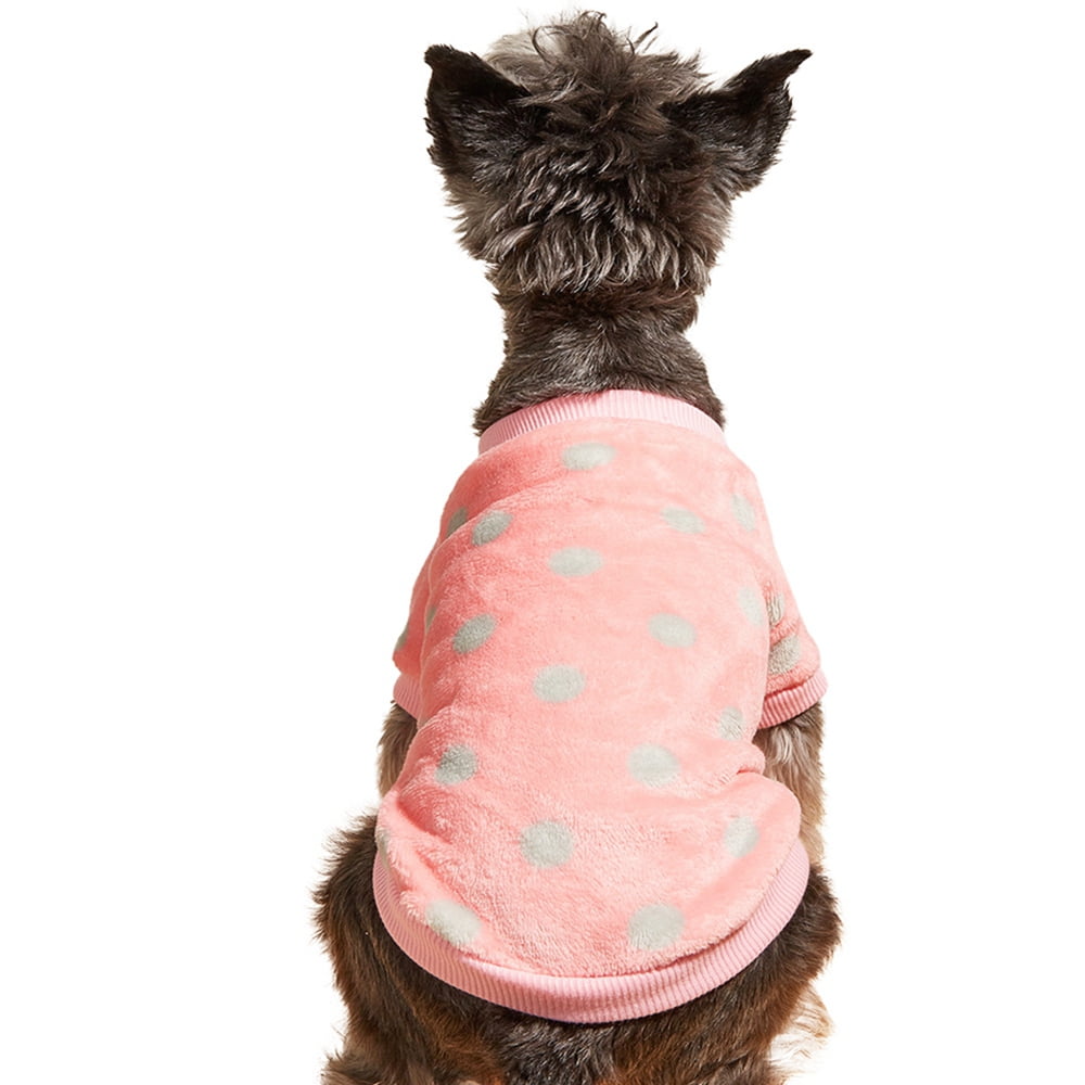 Winter Warm Fleece Sweater for Small Dog Girl Chihuahua Yorkies, Tiny