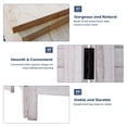 thumbnail image 5 of 6 Panel Room Divider Furniture Classic Venetian Wooden Slat Home 67 in. Tall For Daily Life, 5 of 12