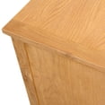 thumbnail image 6 of vidaXL TV Stand 43.3"x13.8"x17.3" Solid Oak Wood, 6 of 7