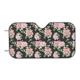thumbnail image 7 of Balery Rose Flowers Print Car Windshield Sun Shade,Windshield Sunshade for Car Pickup Truck SUV Accessories-Medium, 7 of 7