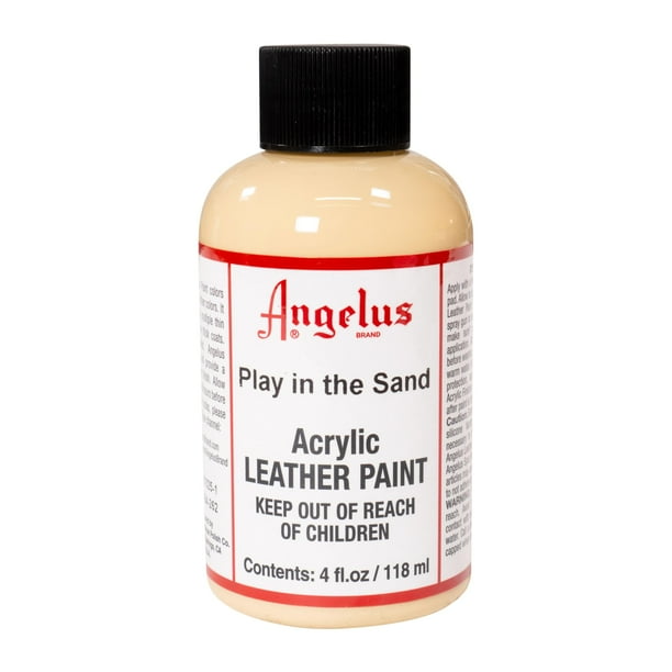 Pintura acrílica para cuero Angelus, 4 oz, para jugar/arena