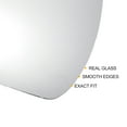 thumbnail image 4 of Unique Bargains Right Passenger Side Rearview Mirror Glass Replacement Non-heated White Glass Fit for Hyundai I30 17-22, 4 of 6