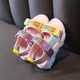 thumbnail image 7 of URMAGIC Breathable Summer Colorful Outdoor Open-Toe Sport Sandals for Toddler Kids Girls, 7 of 7
