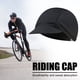 thumbnail image 3 of Gorra De Ciclismo Gorra De Ciclismo Bicicleta Gorra de ciclismo para montar al aire libre de malla de color sólido Sombrero elástico con protector solar (negro), 3 of 3