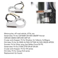 thumbnail image 3 of LED Turn Signal Light High Brightness Stability Front Fork Clamp Indicators Lights 41MM Fork, 3 of 7