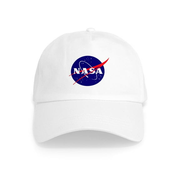 CafePress - NASA Meatball Logo Cap - Adjustable 100% Brushed Unisex Casual Cotton Baseball Cap, Beige, 1