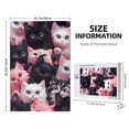 thumbnail image 4 of Disketp Cute Kittens Group Portrait Custom Puzzle Personalized Puzzles 1000 Pieces, Customized Picture Puzzle for Adult and Teens((29.5×19.7in, Vertical), 4 of 9