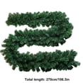 thumbnail image 4 of RBCKVXZ 9 Feet Christmas Garlands Holiday Green Artificial Soft Pine Garland for Indoors Outdoors Staircase Railing Banister Door Fireplace Mantel Wreath Christmas Decor, 4 of 8