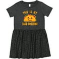 thumbnail image 3 of Inktastic Taco Costume Girls Toddler Dress, 3 of 5