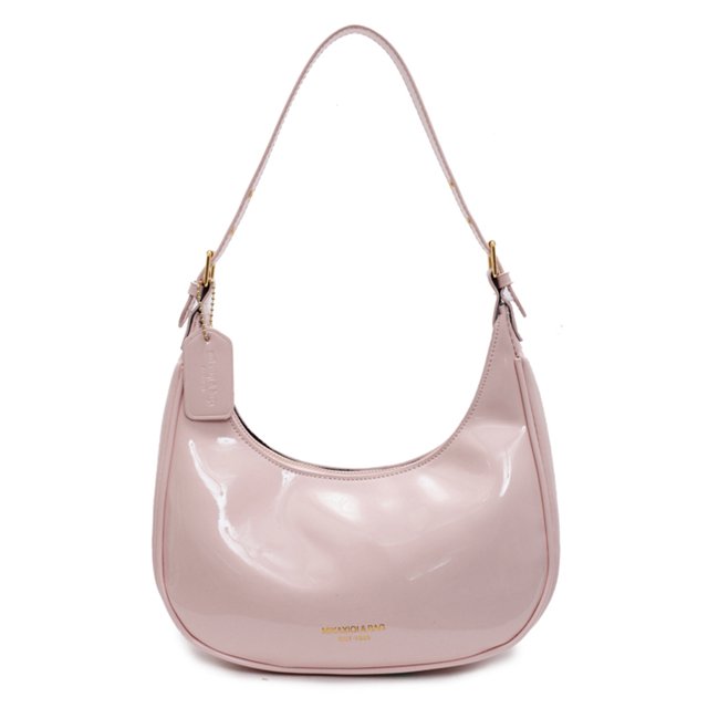 Bolso Hombro Silla Montar A Las Axilas Brillantes () Rosa