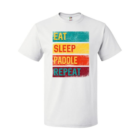 Inktastic Stand Up Paddle Boarding Eat Sleep Paddle Repeat T-Shirt