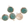 thumbnail image 3 of 5Pcs /Set DIY Findings Moon Drip Charm Necklace Bracelet Earrings Green, 3 of 8