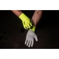 thumbnail image 6 of Hyper Tough Hi-Visibility Glove, Polyester Coating, Neon Green, Size Large, 3 Pairs, 6 of 10