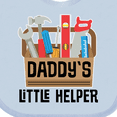 thumbnail image 4 of Inktastic Daddys Little Helper Tool Box Boys or Girls Baby Bib, 4 of 4