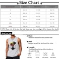 thumbnail image 2 of Mens Summer Surf Beach Tank Top Large Size Casual Breathable Sleeveless Top Loose Print Tank Top Man Shirt 2XL, 2 of 4