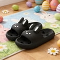 thumbnail image 2 of ibiyuan Home Slippers Women Jelly Slides for Women Non Open Toe Dressy Sandals Breathable Shower Shoes Women for Beach, Pool, Dorm, Bathroom, Spa, Gym and Travel, 2 of 5