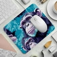 thumbnail image 2 of Monkey Square 8.3x9.8 Inch Non-Slip Rubber Bottom Printed Desk Mat Gaming Mousepad Mouse Mat for Office and Gaming, 2 of 6