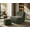 Green Corduroy, variant on Danrelax Ergonomic Bean Bag Chair with Ottoman, L-Shaped Corduroy Bean Bag Sofa Lounge Chair with Removable Cover, Foam Filled Floor Chair for Living Room, Gaming, Reading, Grey