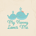 thumbnail image 4 of Inktastic Nanny Loves Me Grandchild Whale Boys or Girls Baby T-Shirt, 4 of 5