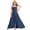 Dark Blue, variant on Spaghetti Strap Junior Bridesmaid Dresses Silk Satin Flower Girl Dress for Teen Girls Long Ruffles Slit Flower Girl Dress A Line Formal Gown