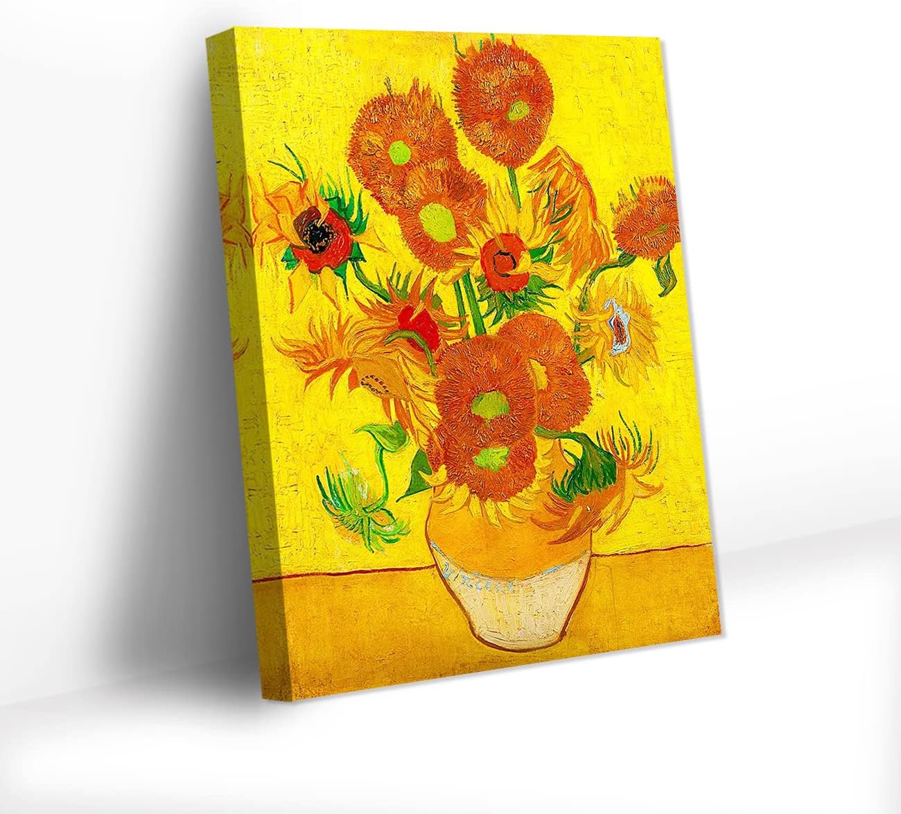 Sunflowers Canvas Wall Art By Vincent Van Gogh Paintings Classic Art