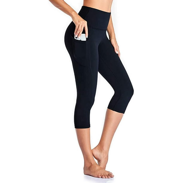 YOYO Yoga Pants for Women High Waist with Pockets Flex Leggings Tummy  Control Workout Running Tights DS166 