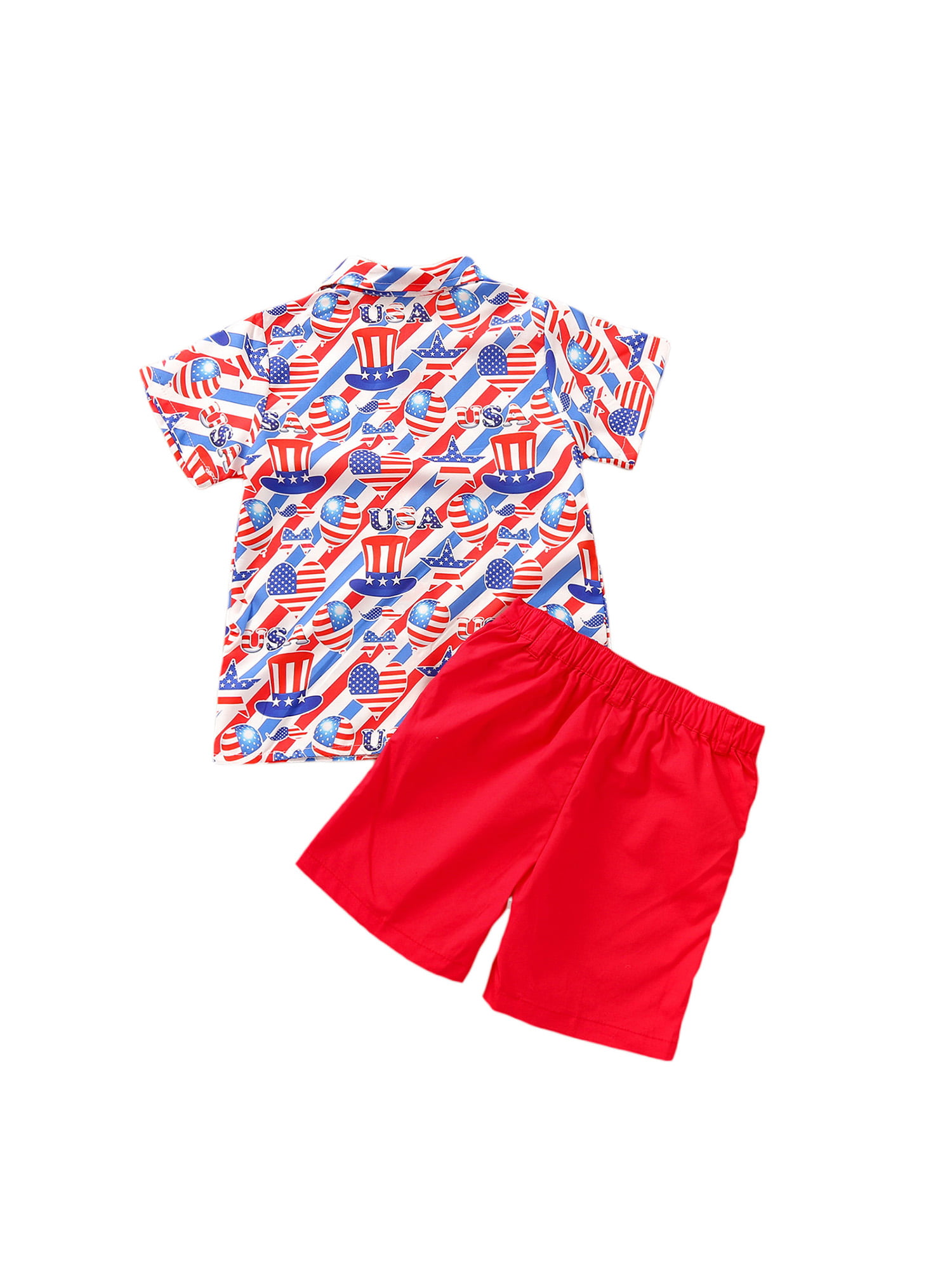 2pcs Toddler Baby Boys summer top Tee+short Pants Outfits Clothes Set star 