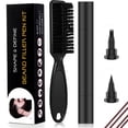 thumbnail image 2 of Lápiz de peluquero de doble cabeza para barba, herramienta para colorear para hombres (juego marrón) Tmvgtek Cuidado Belleza, 2 of 6