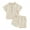 Ivory, variant on Bagilaanoe 2pcs Toddler Baby Boy Shorts Set Short Sleeve T Shirt Tops + Shorts 6M 12M 18M 24M 3T 4T Kids Casual Summer Clothes