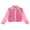 Pink, variant on Aislor Aislor Kids Boys Long Sleeve Shiny Sequined Shirts Latin Jazz Dancewear Boys Stage Performance Costumes Fancy Shirt Tops