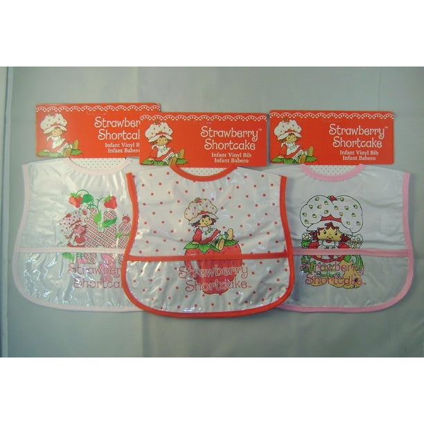 Strawberry Shortcake Set Of 3 Strawberry Shortcake Infant Vinyl Bibs Walmart Com Strawberry Shortcake Set Of 3 Strawberry Shortcake Infant Vinyl Bibs Walmart Com