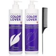 thumbnail image 3 of Framesi Color Lover Dynamic Blonde Purple Shampoo and Conditioner Set, 16.9 fl oz  (with Free Tail Combs), 3 of 3
