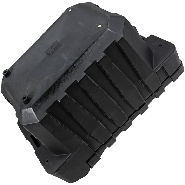 ブラック ストレージボックス 2コンパートメント Polaris 2883279 Lock & Ride Storage Box 2013-2020 Ranger 570