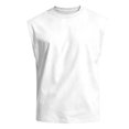 thumbnail image 4 of Men's Sleeveless Crew Neck Muscle Shirt Lightweight Breathable Loose Fit Solid Casual Tank,S, 4 of 6