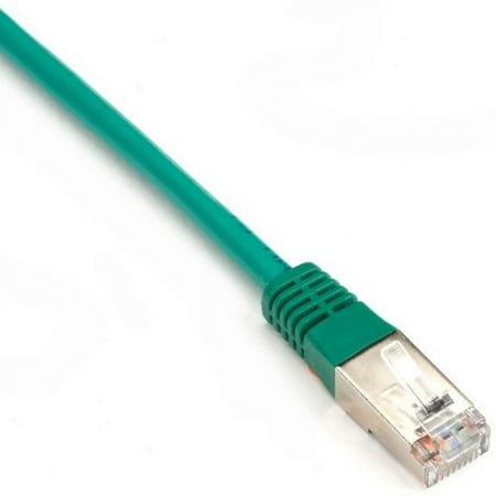 UPC: 0822088024187 | Black Box CAT6 250-MHz Stranded Patch Cable Slim Molded Boot  S/FTP  CM PVC  Green  7FT