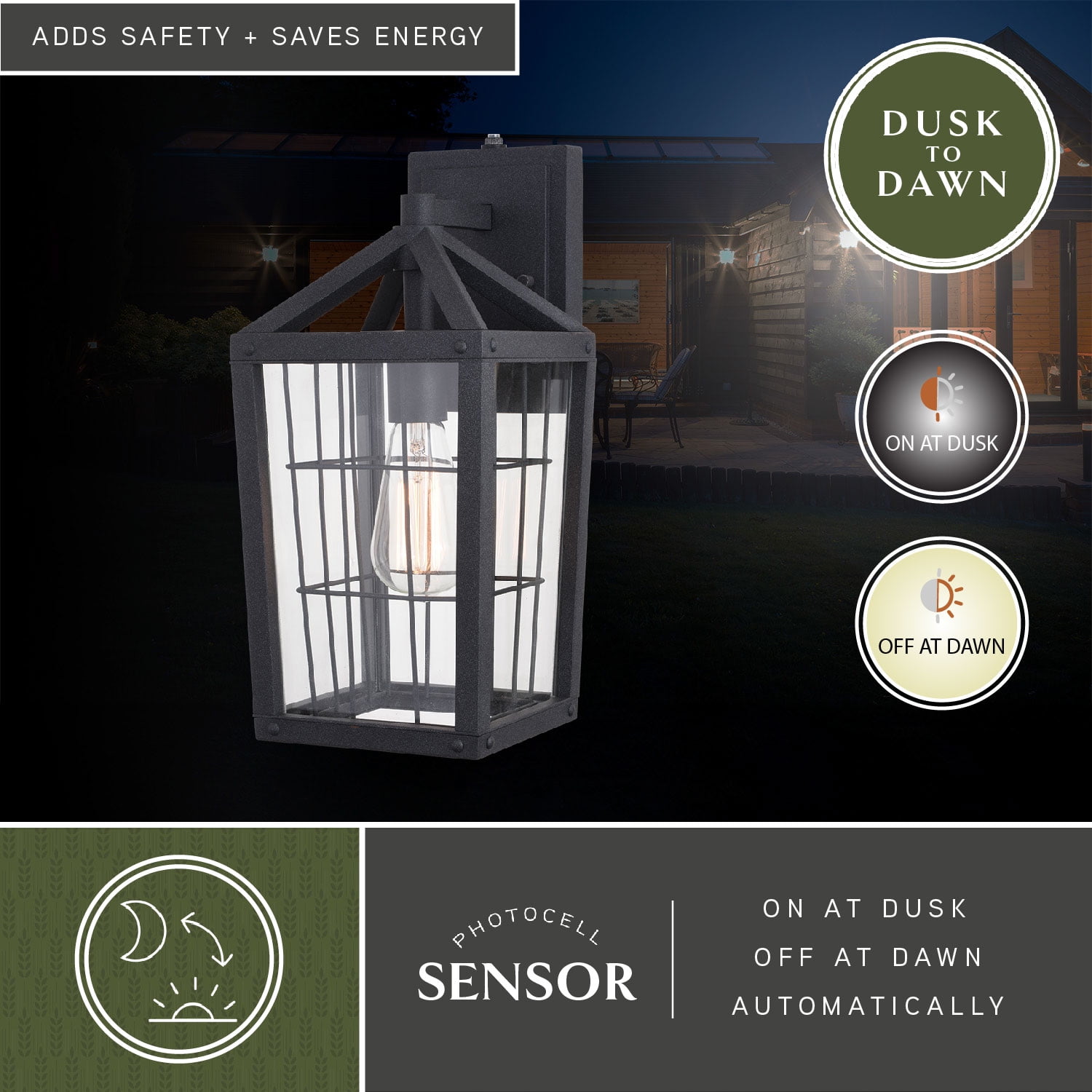 T0589-Vaxcel-Gage 1-Light Outdoor Wall Sconce in Farmhouse and Rectangular Style 15 Inches Tall and 7 Inches Wide T0589-Vaxcel-Gage 1-Light Outdoor Wall Sconce in Farmhouse and Rectangular Style 15 Inches Tall and 7 Inches Wide